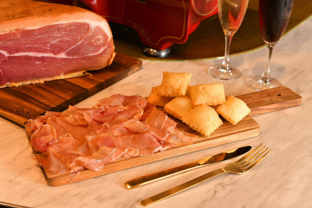 【全6皿GOLD LUNCH COURSE】　名物極薄生ハム＆地鶏グリルコースの画像