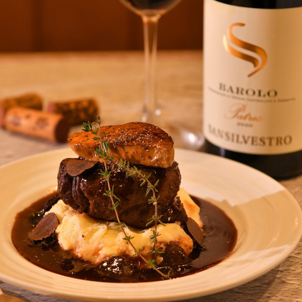 【Le Bistro d’Or】牛フィレ肉のロッシーニがメインの世界三大珍味コース☆6,000円の画像