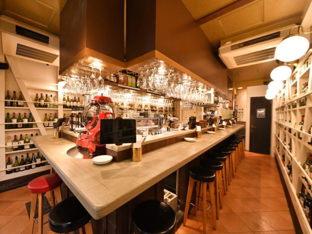 カウンター席の画像