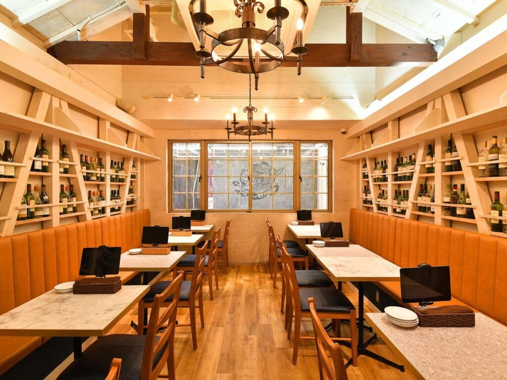 デートや記念日で
下町のビストロのような雰囲気をの画像